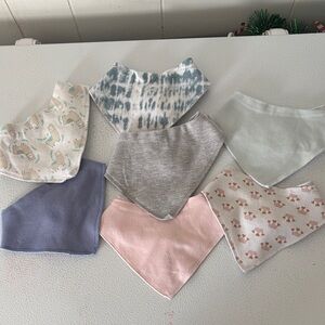 Assorted Baby Bandana Bibs Set